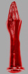 12" Red Fisting Dildo 3190ME 12" Red Fisting Dildo