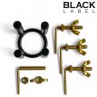 4-Way Urethral Stretcher Black/Gold 140896DS 4-Way Urethral Stretcher Black/Gold
