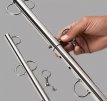 Adjustable Stainless Steel Spreader Bar 10565ME Adjustable Stainless Steel BDSM Spreader Bar