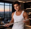 Adjustable Stainless Steel Spreader Bar 10565ME Adjustable Stainless Steel BDSM Spreader Bar