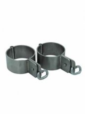 Dungeon Stainless Steel Wrist Manacles 617020MB Dungeon Stainless Steel Wrist Manacles
