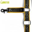 Leather Leg Harness Black-Yellow 140907DS Leather Leg Harness Black-Yellow
