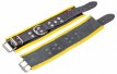 Leather Foot Cuff - Black/Yel- 30077M4M Leather Foot Cuff - Black/Yellow