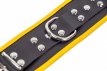 Leather Foot Cuff - Black/Yel- 30077M4M Leather Foot Cuff - Black/Yellow