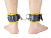 Leather Foot Cuff - Black/Yel- 30077M4M Leather Foot Cuff - Black/Yellow