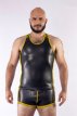 Neoprene Tank Top Black Yellow 340620MRB Neoprene Tank Top Black Yellow