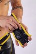 NEOPRENE Wrist Wallet Black Yellow  341020MRB NEOPRENE Wrist Wallet Black Yellow