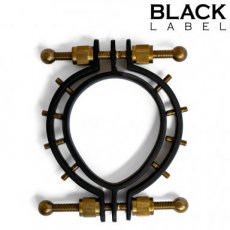 Pussy Clamp 2.0 w. Spikes Black/Gold