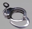 Stainless Steel Handcuffs 3947ME Stainless Steel Handcuffs