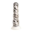 Tower of Doom AH550SH Tower of Doom - Silicone Dildo - Grey