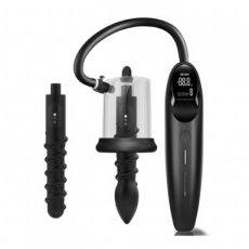 Vibrating Anal Pump 31921M4M Assrose Duo Vibrating Anal Pump 15 x 2.7cm